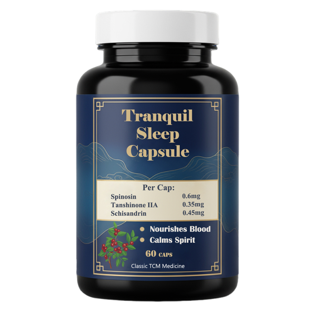 Cápsula tranquila do sono para melhor sono