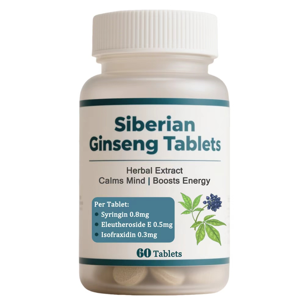 Comprimidos de Ginseng Siberiano para Aumentar a Energia e Dormir Melhor