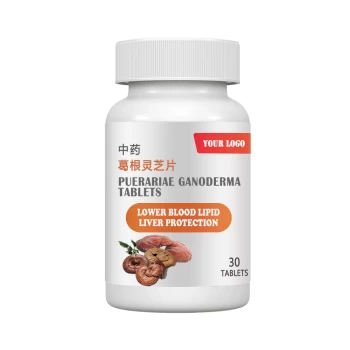 Compresse di reishi della radice di kudzu bassa bassa di erbe cinesi