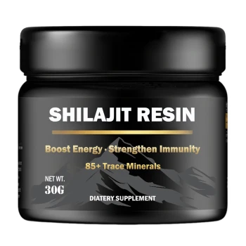 Pur himalayen organique shilajit résine 600 mg par portion